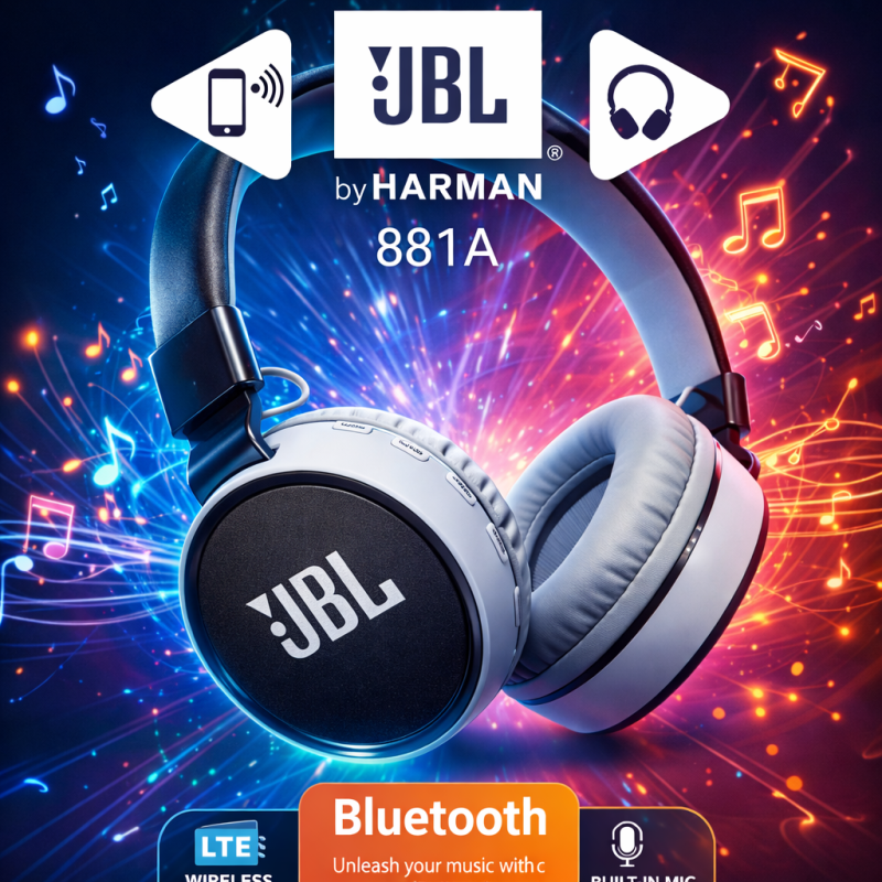 JBL Harman 881A Wireless Bluetooth Headphone
