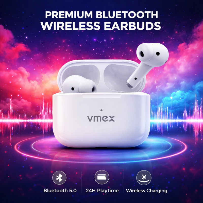 🎧 VMEX Bluetooth Wireless Earbuds