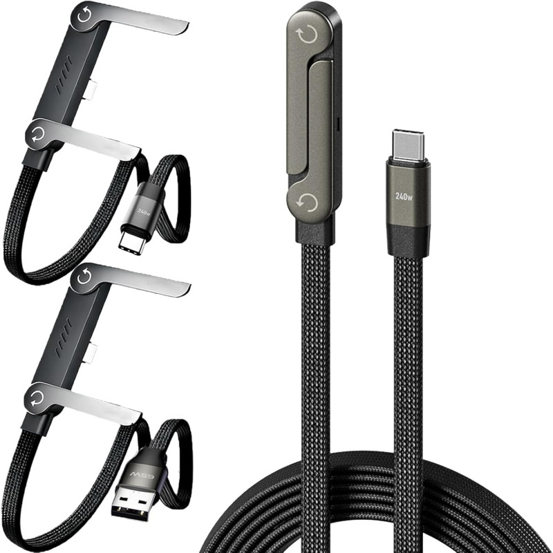 🔋 ২৪০W ফোল্ডিং ব্র্যাকেট ব্রেইডেড ফাস্ট চার্জিং কেবল⚡এক কেবলে চার্জিং + ফোন স্ট্যান্ড — দুই সুবিধা একসাথে!